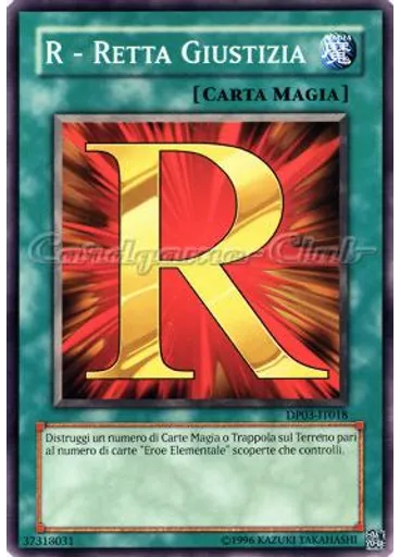 R - Retta Giustizia (Common Unlimited)