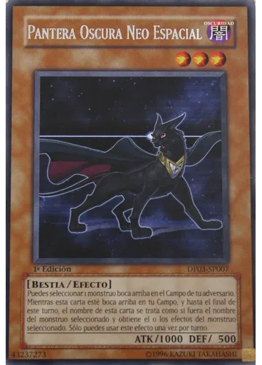 Pantera Oscura Neo Espacial