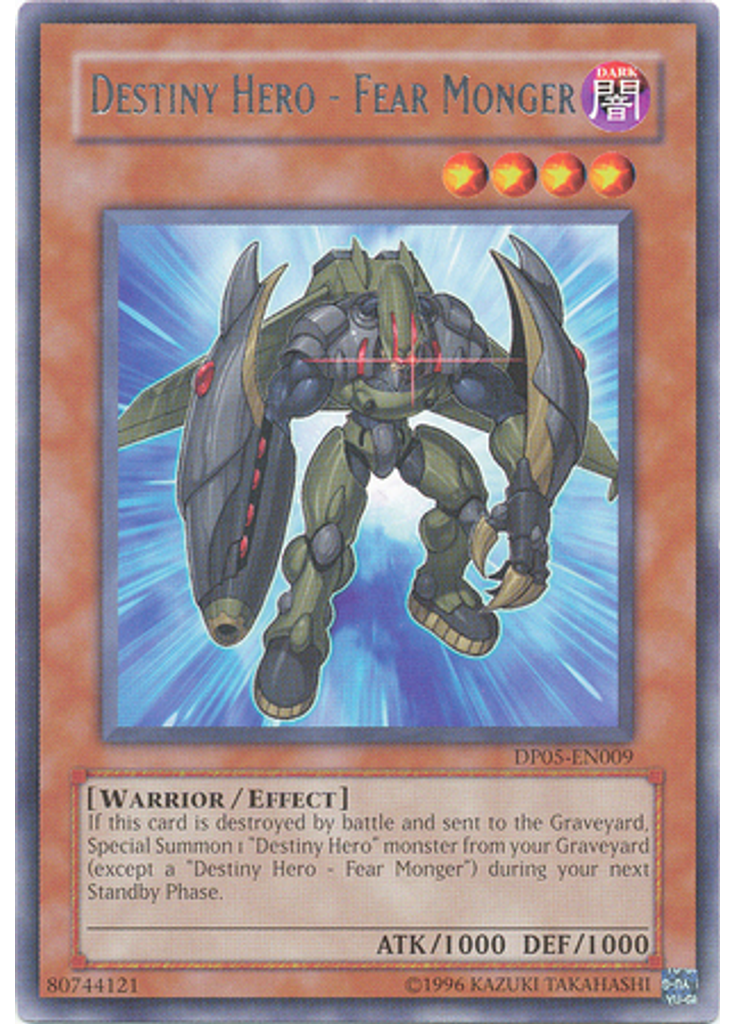 Destiny HERO - Fear Monger (Rare Unlimited)