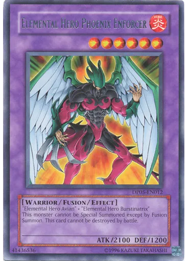 Elemental HERO Phoenix Enforcer (Rare Unlimited)