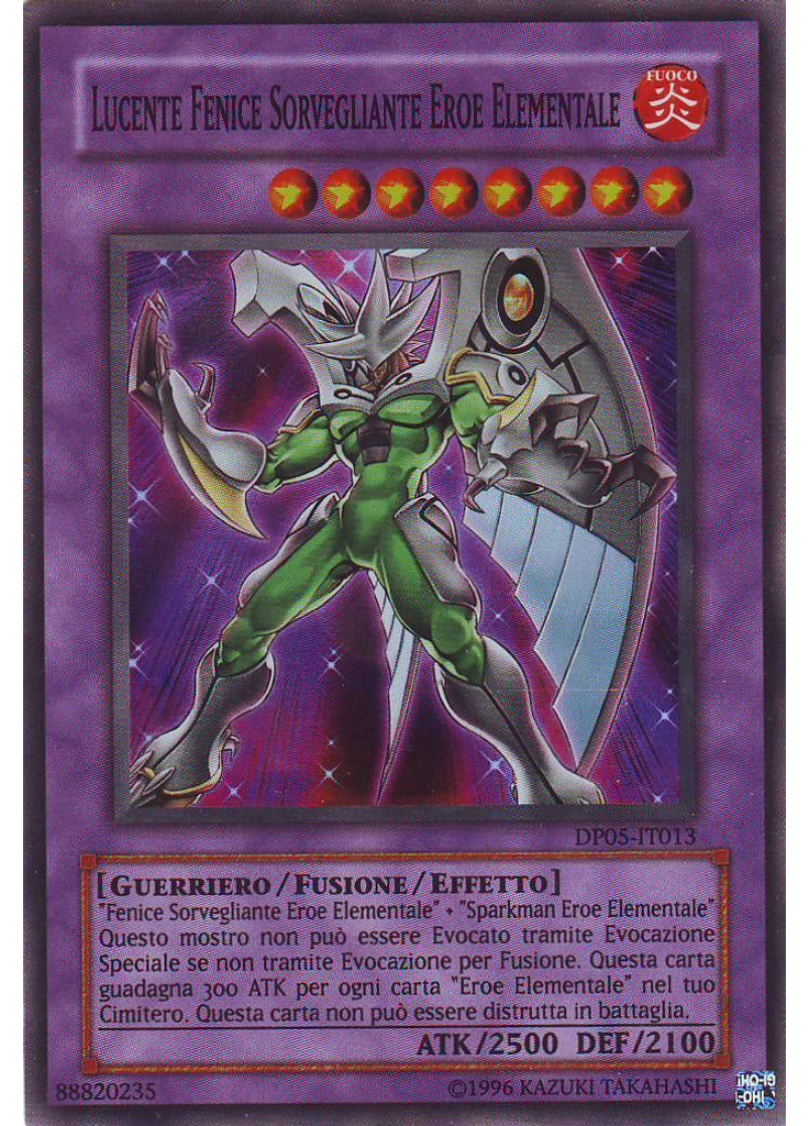 Lucente Fenice Sorvegliante EROE Elementale (Super Rare Unlimited)