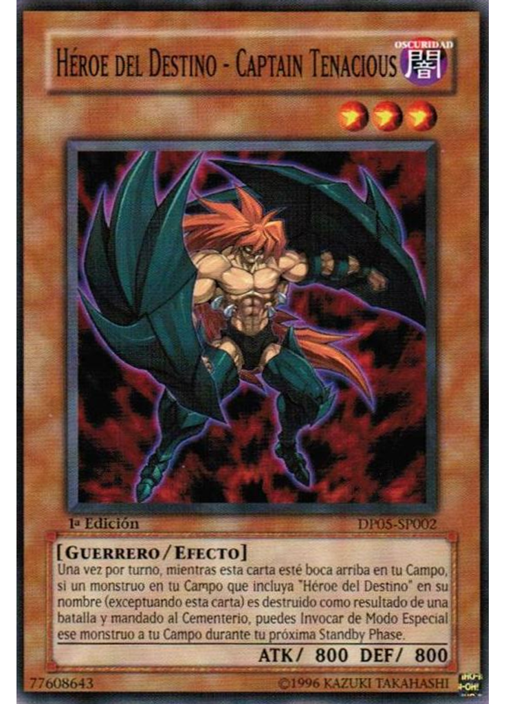 HÉROE del Destino - Captain Tenacious