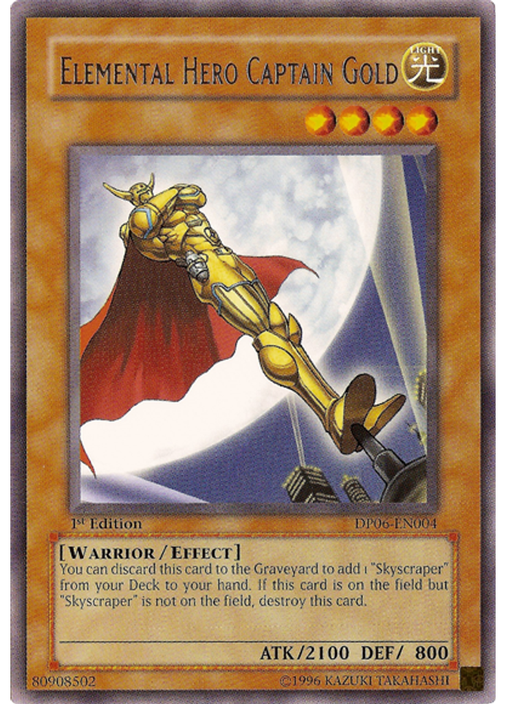 Elemental HERO Captain Gold