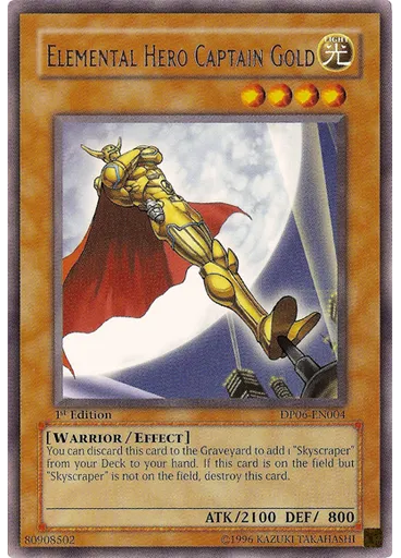 Elemental HERO Captain Gold