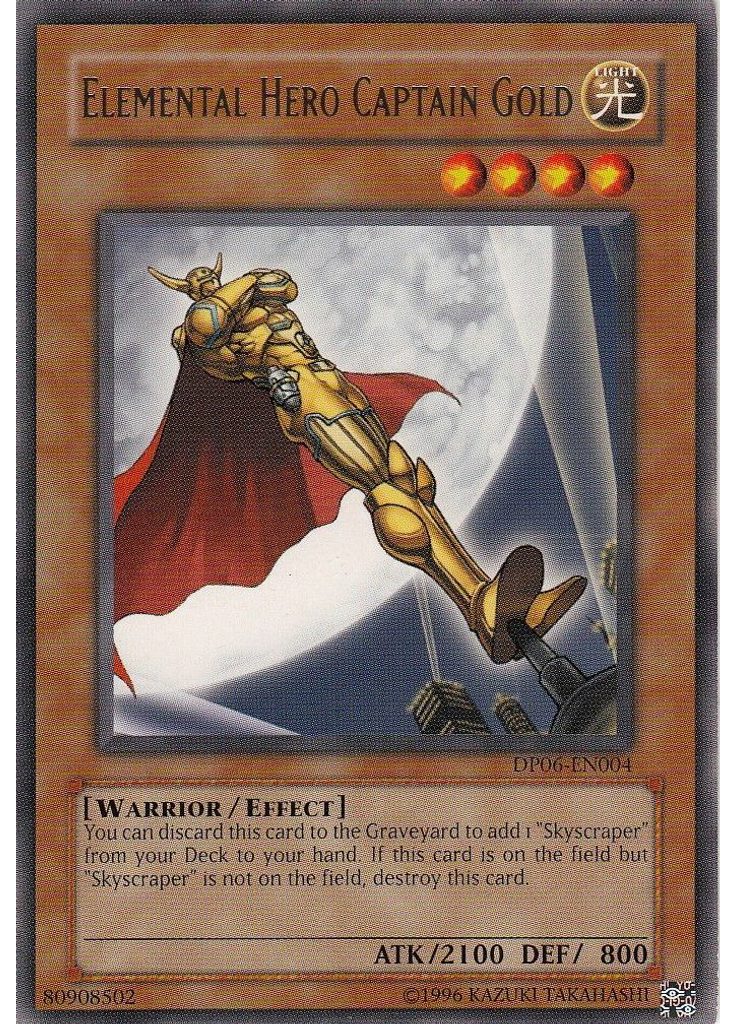Elemental HERO Captain Gold (Rare Unlimited)