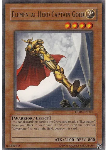 Elemental HERO Captain Gold (Rare Unlimited)