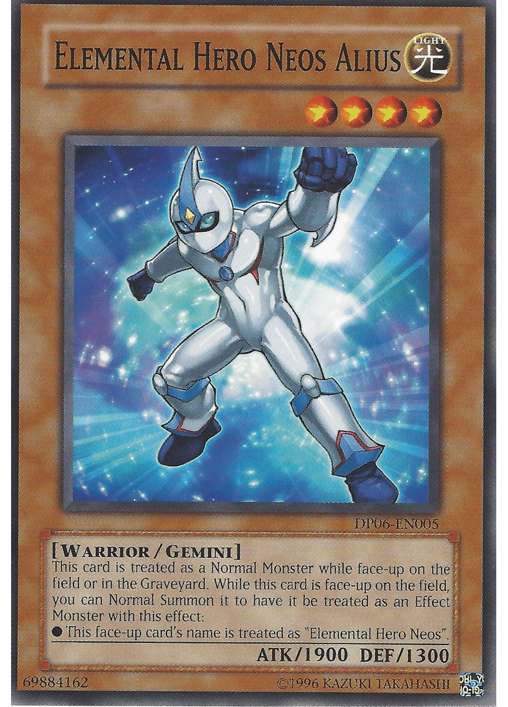 Elemental HERO Neos Alius (Common Unlimited)