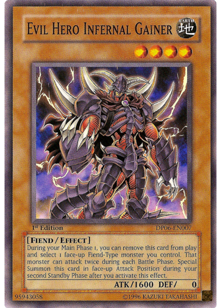 Evil HERO Infernal Gainer