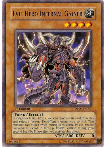 Evil HERO Infernal Gainer