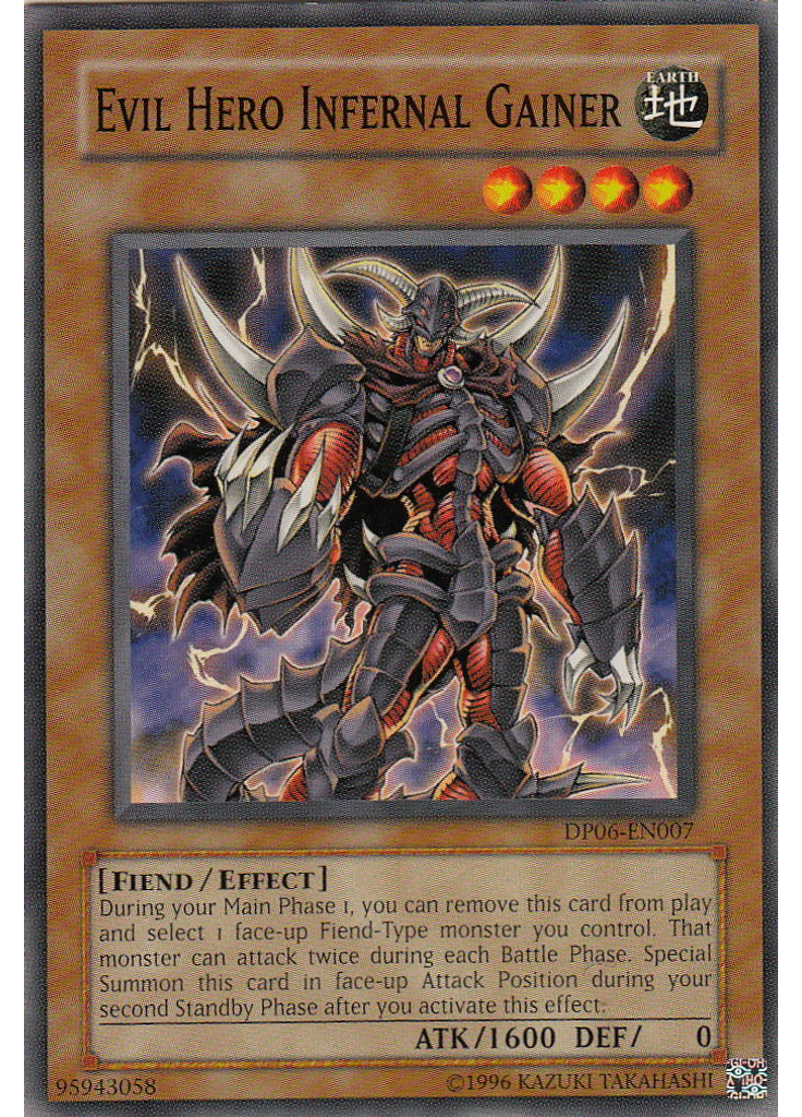 Evil HERO Infernal Gainer (Common Unlimited)