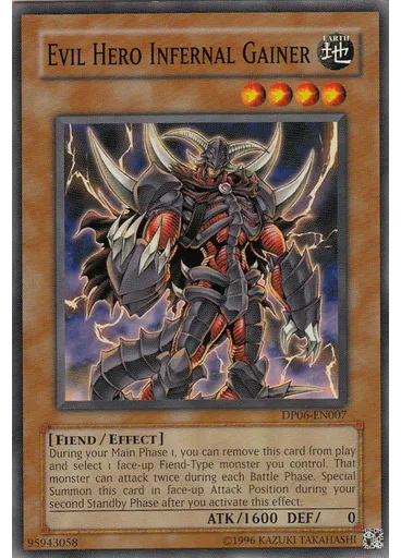 Evil HERO Infernal Gainer (Common Unlimited)