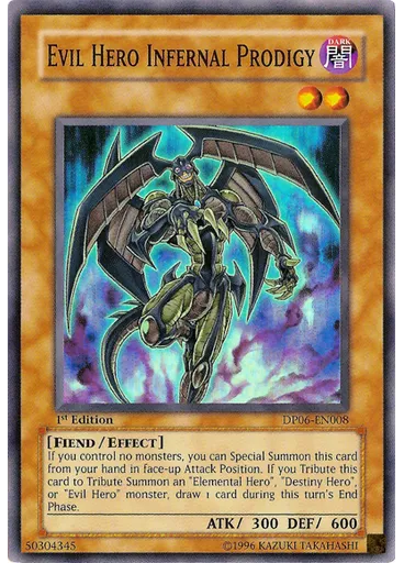 Evil HERO Infernal Prodigy — Duelist Pack: Jaden Yuki 3