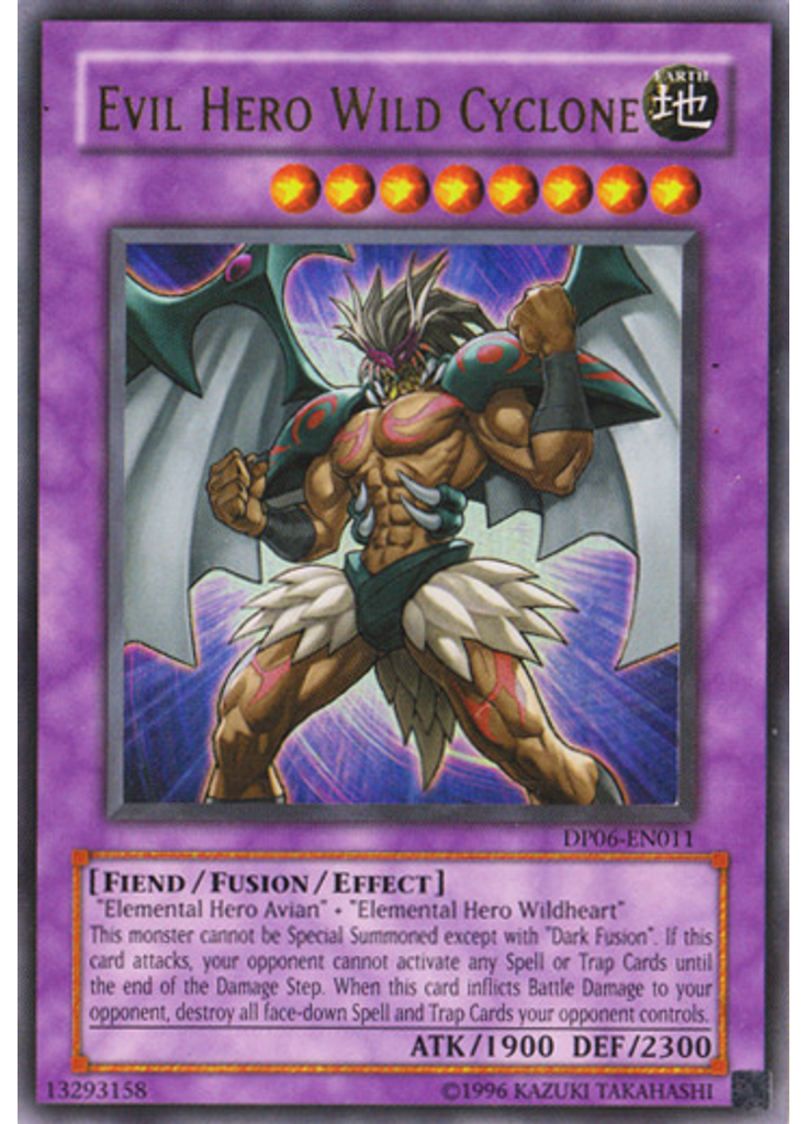 Evil HERO Wild Cyclone (Ultra Rare Unlimited)