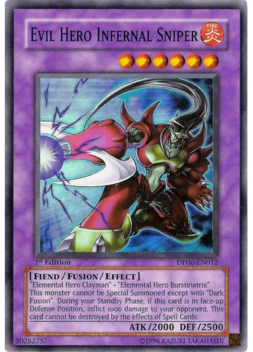 Evil HERO Infernal Sniper — Duelist Pack: Jaden Yuki 3