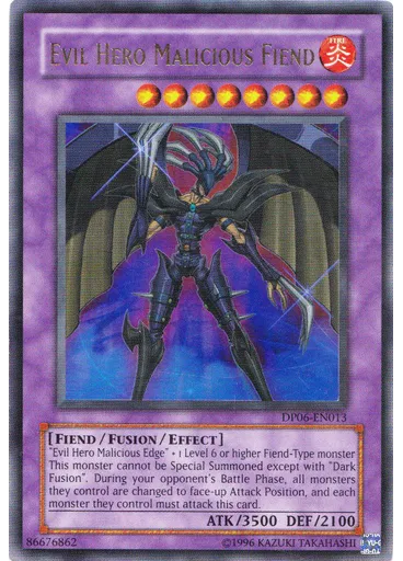 Evil HERO Malicious Fiend (Ultra Rare Unlimited)