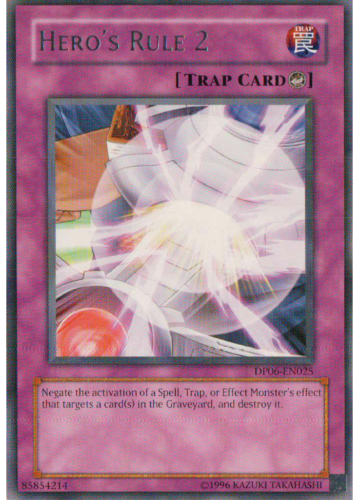 Hero's Rule 2 (Rare Unlimited)