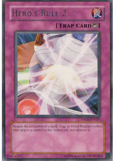 Hero's Rule 2 (Rare Unlimited)