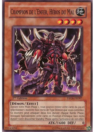 Champion de l'Enfer, HÉROS du Mal