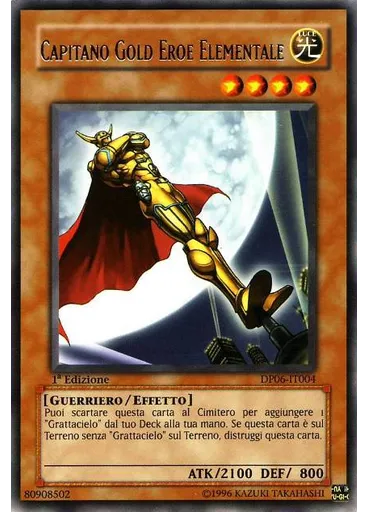 Capitano Gold EROE Elementale