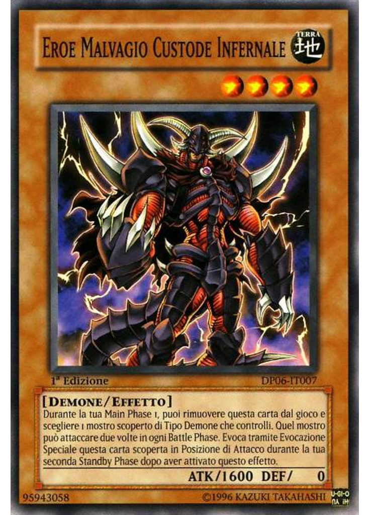 Custode Infernale EROE Malvagio