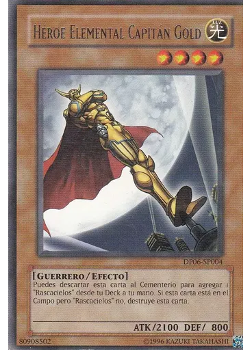 HÉROE Elemental Capitán Gold (Rare Unlimited)