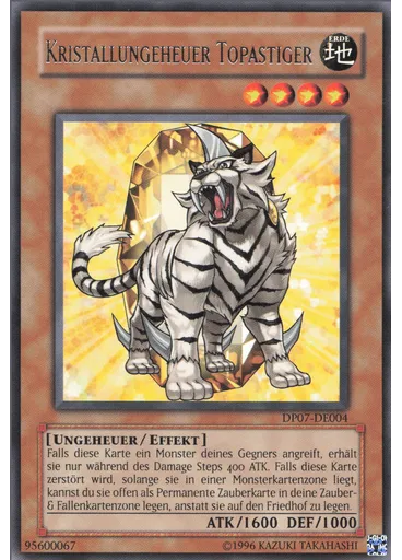 Kristallungeheuer Topastiger (Rare Unlimited)