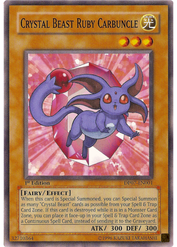 Crystal Beast Ruby Carbuncle