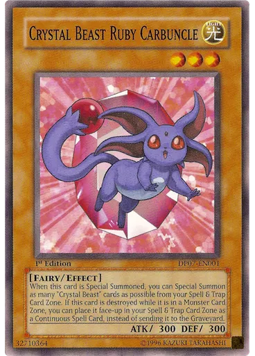 Crystal Beast Ruby Carbuncle