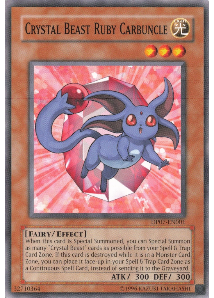 Crystal Beast Ruby Carbuncle (Common Unlimited)