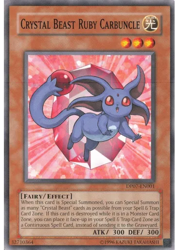 Crystal Beast Ruby Carbuncle (Common Unlimited)