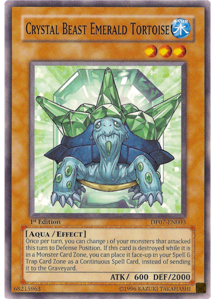 Crystal Beast Emerald Tortoise