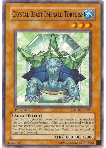 Crystal Beast Emerald Tortoise