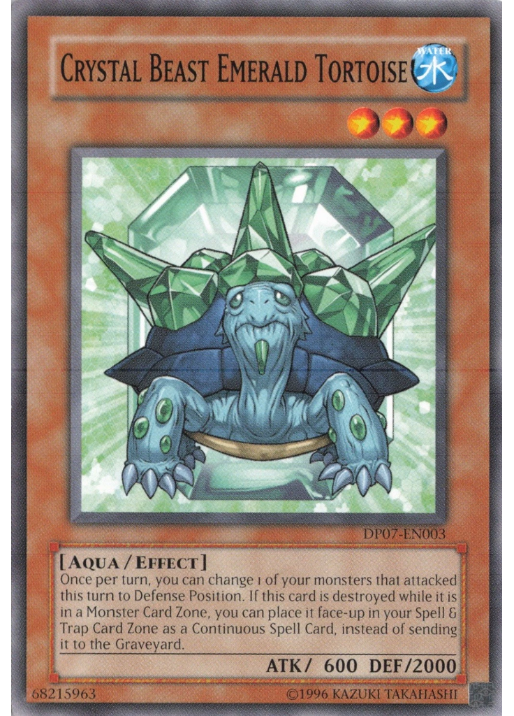 Crystal Beast Emerald Tortoise (Common Unlimited)