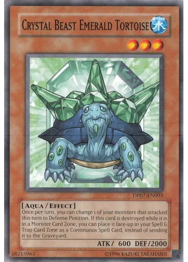 Crystal Beast Emerald Tortoise (Common Unlimited)