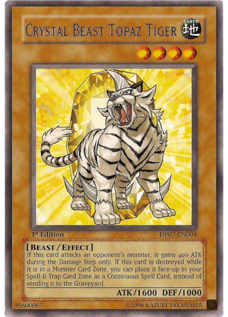 Crystal Beast Topaz Tiger