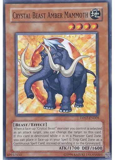 Crystal Beast Amber Mammoth (Common Unlimited)