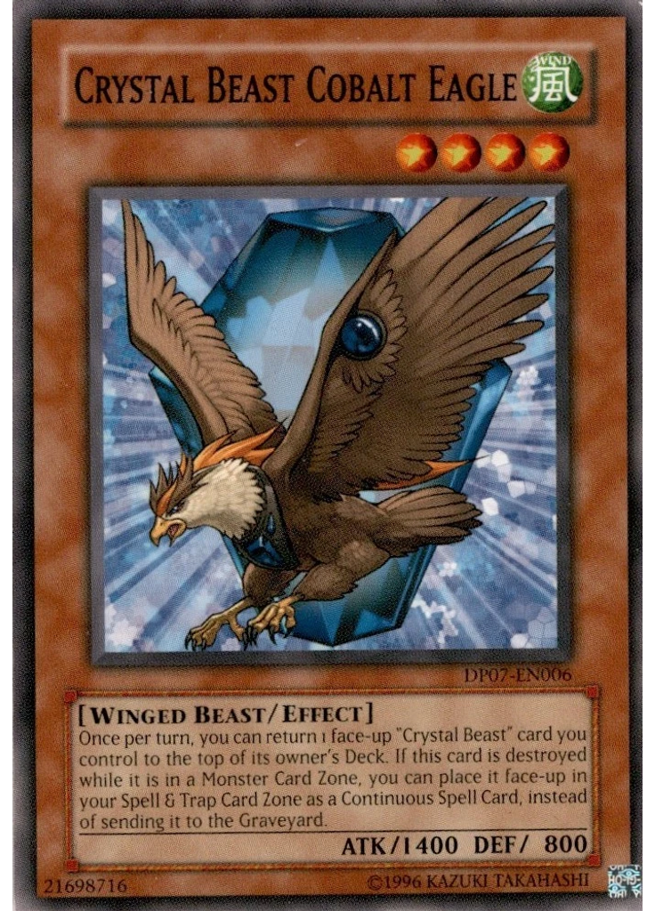 Crystal Beast Cobalt Eagle (Common Unlimited)