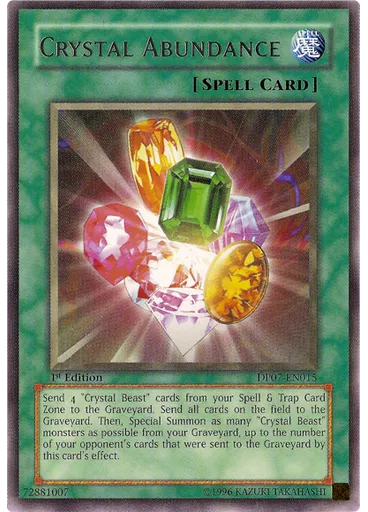 Crystal Abundance — Duelist Pack: Jesse Anderson