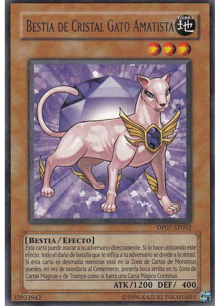Bestia de Cristal Gato Amatista (Rare Unlimited)