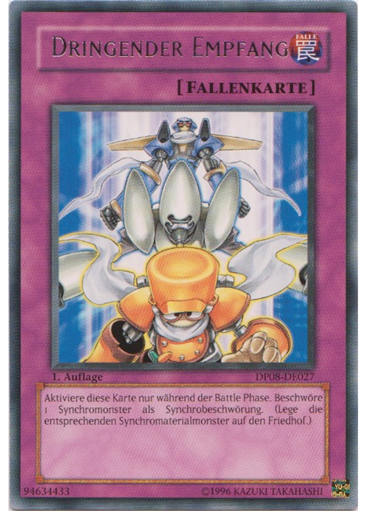Dringender Empfang