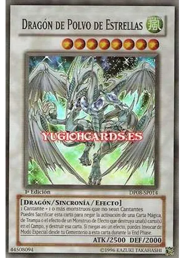 Dragón de Polvo de Estrellas — Sobre de Duelista: Yusei
