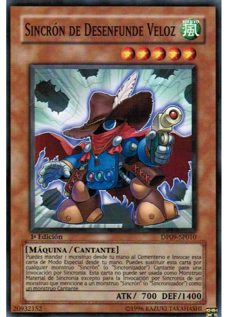 Sincrón de Desenfunde Veloz