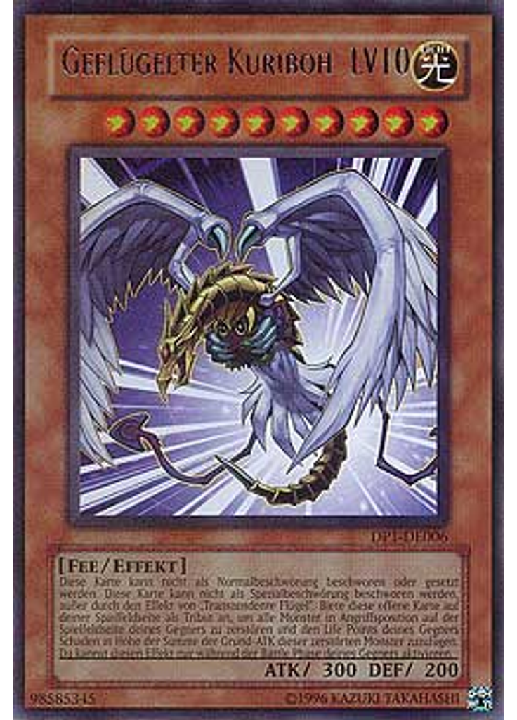 Geflügelter Kuriboh LV10 (Rare Unlimited)