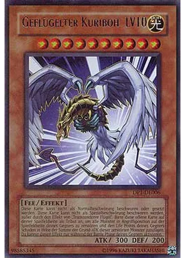 Geflügelter Kuriboh LV10 (Rare Unlimited)