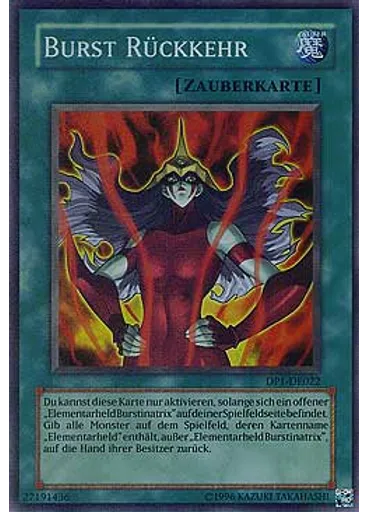 Burst Rückkehr (Super Rare Unlimited)
