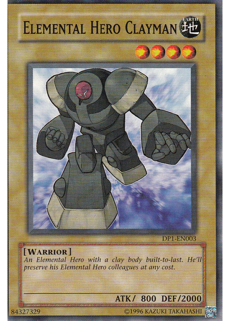 Elemental HERO Clayman (Common Unlimited)