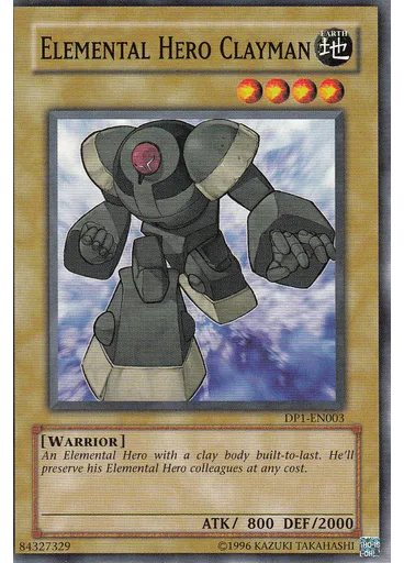 Elemental HERO Clayman (Common Unlimited)