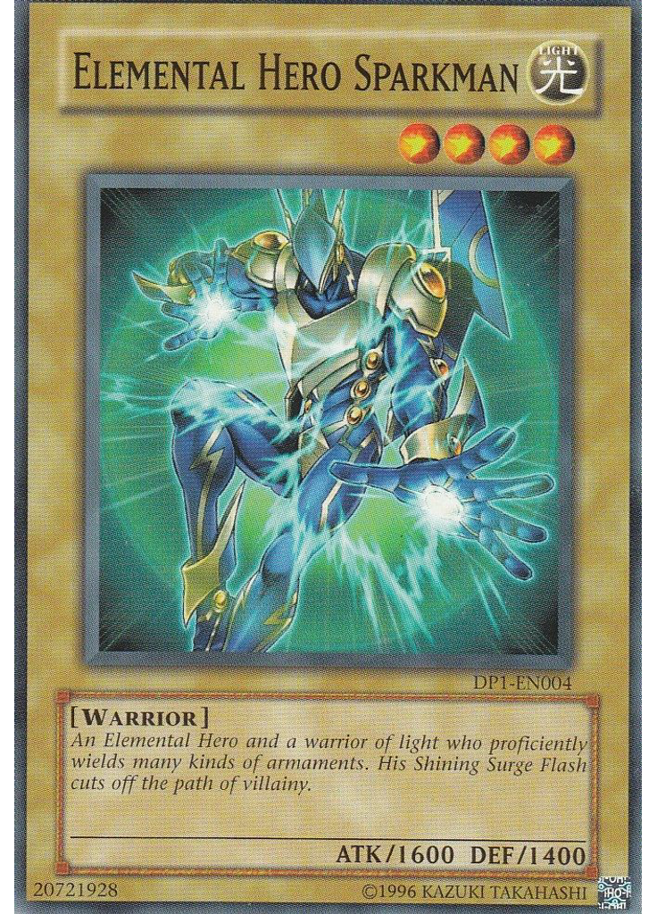 Elemental HERO Sparkman (Common Unlimited)