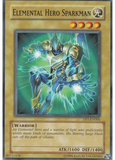 Elemental HERO Sparkman (Common Unlimited)