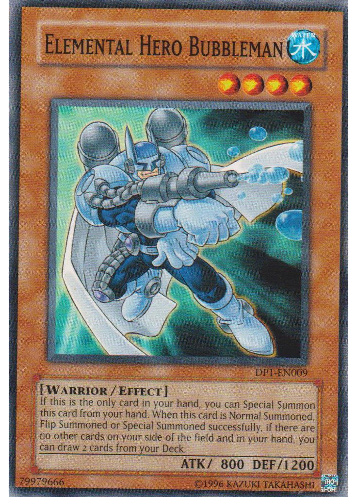 Elemental HERO Bubbleman (Common Unlimited)